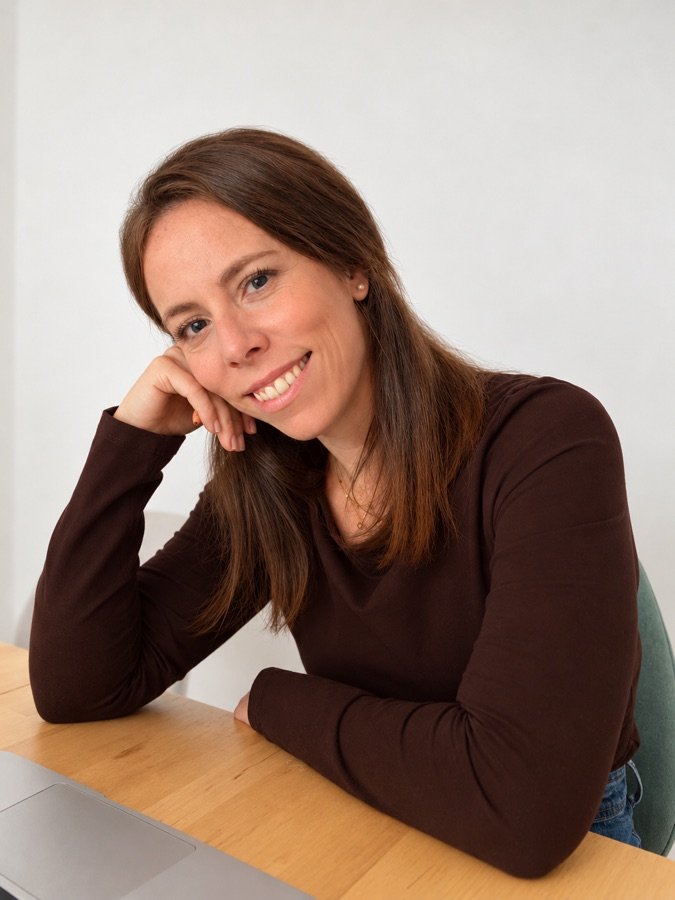 Ángela, fundadora de Delogan